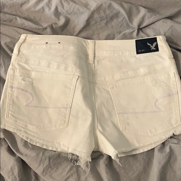American Eagle Outfitters Shorts American Eagle White Jean Shorts